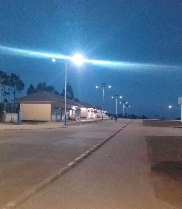 肃州区非洲科特迪瓦太阳能路灯工程